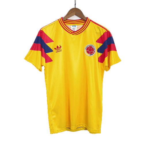 Vintage Soccer Jersey Colombia Home 1990