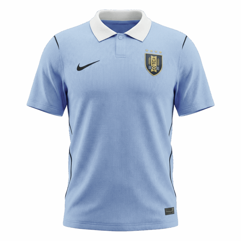 Uruguay Home Soccer Jersey World Cup 2026 Blue