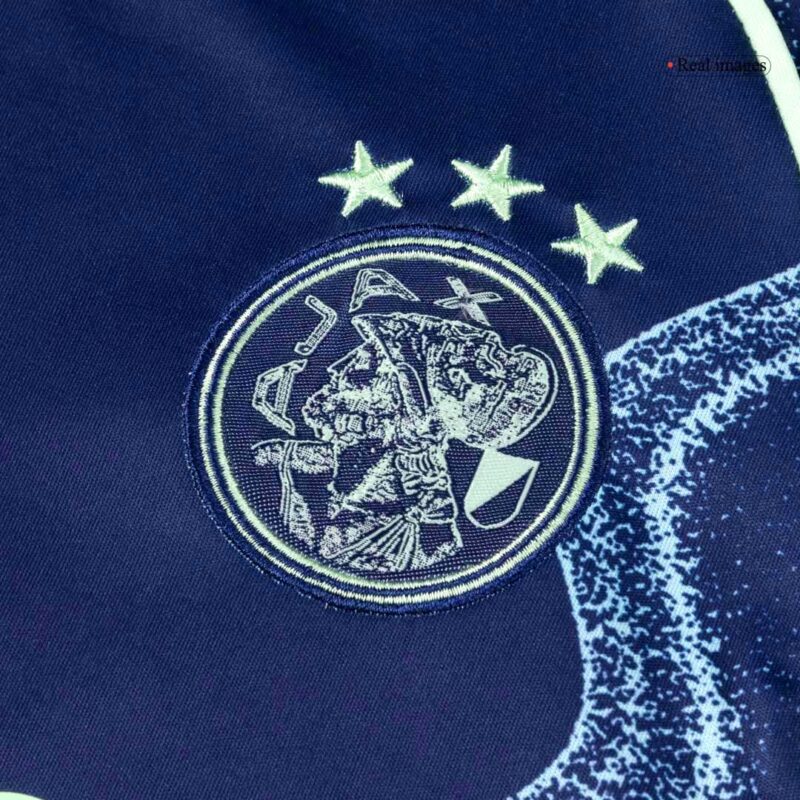 Kid's Ajax Away Soccer Jersey Kit(Jersey+Shorts) 2025/26 Navy