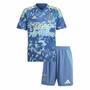 Kid's Ajax Away Soccer Jersey Kit(Jersey+Shorts) 2024/25