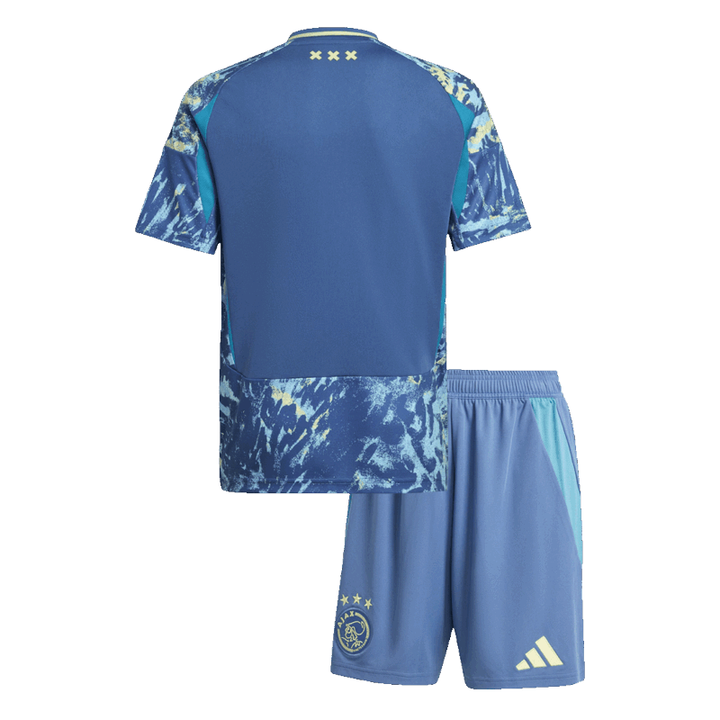 Kid's Ajax Away Soccer Jersey Kit(Jersey+Shorts) 2024/25