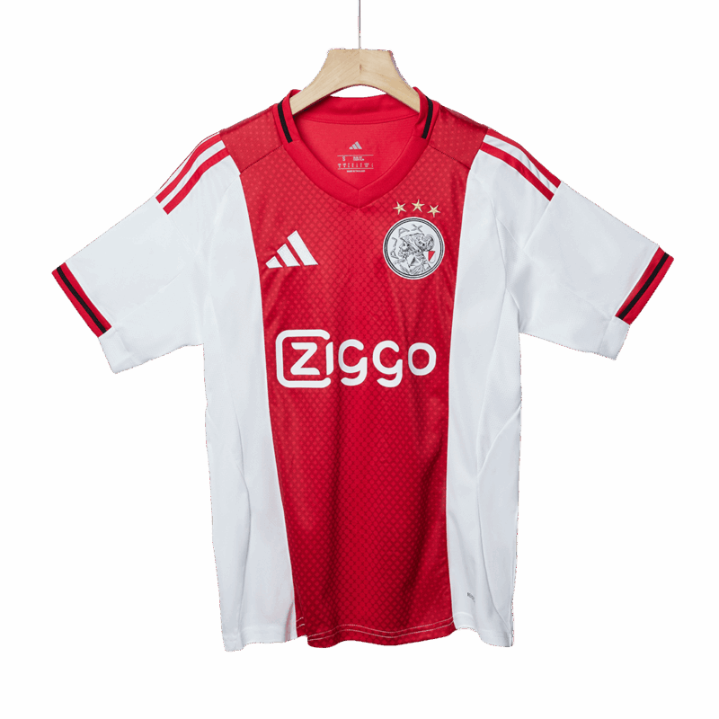 621676_5 Ajax Home Soccer Jersey 2025/26 Red&White