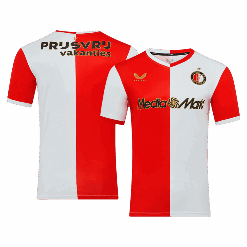 Feyenoord Home Soccer Jersey 2025/26
