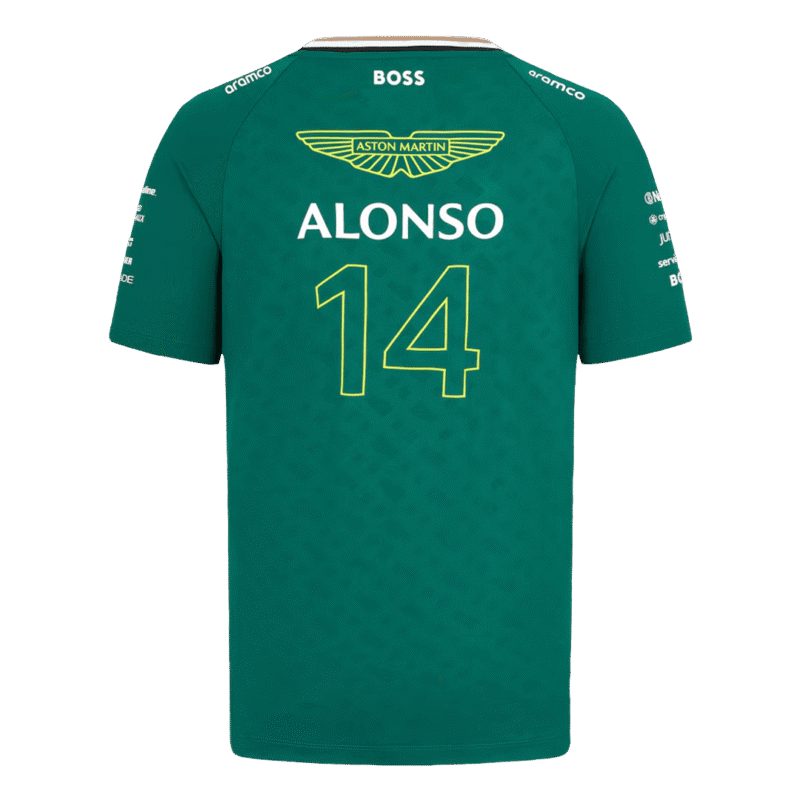 Fernando Alonso #14 Aston Martin Cognizant F1 Racing Team Shirt 2024