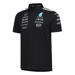 Mercedes AMG Petronas F1 2025 Team Polo Black