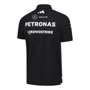 Mercedes AMG Petronas F1 2025 Team Polo Black