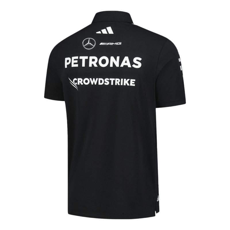 Mercedes AMG Petronas F1 2025 Team Polo Black