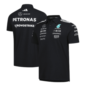 Mercedes AMG Petronas F1 2025 Team Polo Black