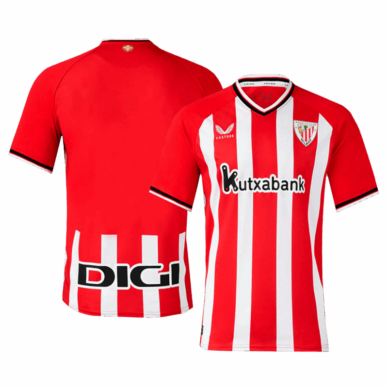 Athletic Club de Bilbao Home Soccer Jersey Replica 2025/26
