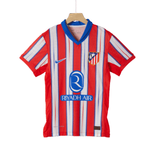 J.ALVAREZ #19 Atletico Madrid Home Authentic Soccer Jersey 2024/25
