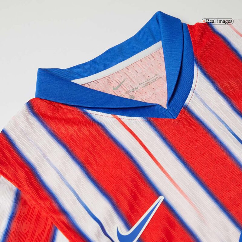 J.ALVAREZ #19 Atletico Madrid Home Authentic Soccer Jersey 2024/25