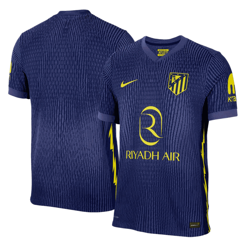 Atletico Madrid Away Authentic Soccer Jersey 2025/26
