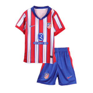 Atletico Madrid Home Kids Soccer Jerseys Kit 2024/25