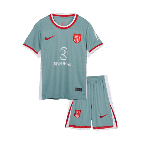 Atletico Madrid Away Kids Soccer Jerseys Kit 2024/25