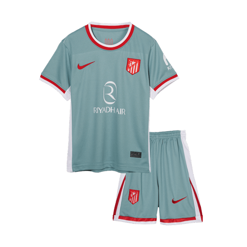 Atletico Madrid Away Kids Soccer Jerseys Kit 2024/25