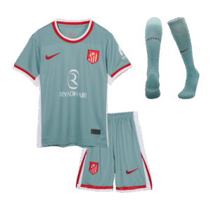 Atletico Madrid Away Kids Soccer Jerseys Full Kit 2024/25