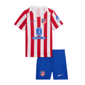 Atletico Madrid Home Kids Soccer Jerseys Kit 2025/26