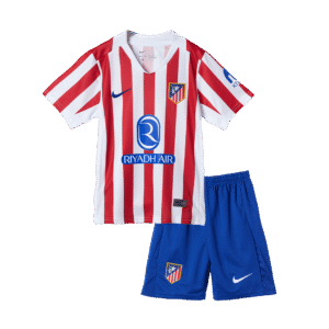 Atletico Madrid Home Kids Soccer Jerseys Kit 2025/26
