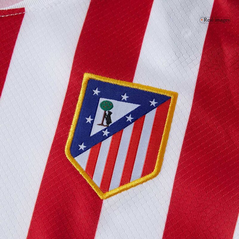 Atletico Madrid Home Kids Soccer Jerseys Kit 2025/26