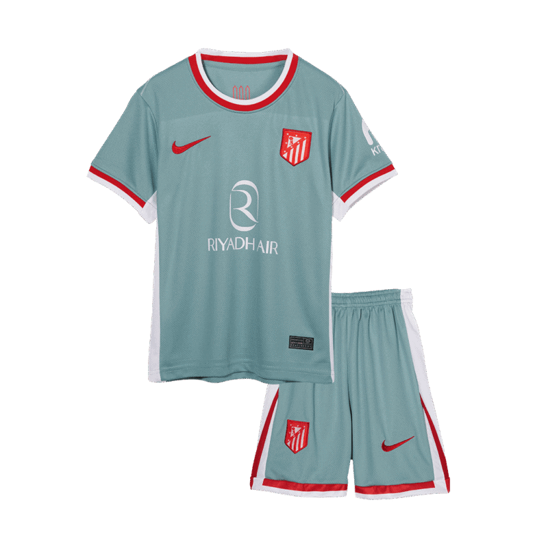 Atletico Madrid Away Kids Soccer Jerseys Kit 2024/25