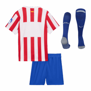Atletico Madrid Home Kids Soccer Jerseys Full Kit 2025/26