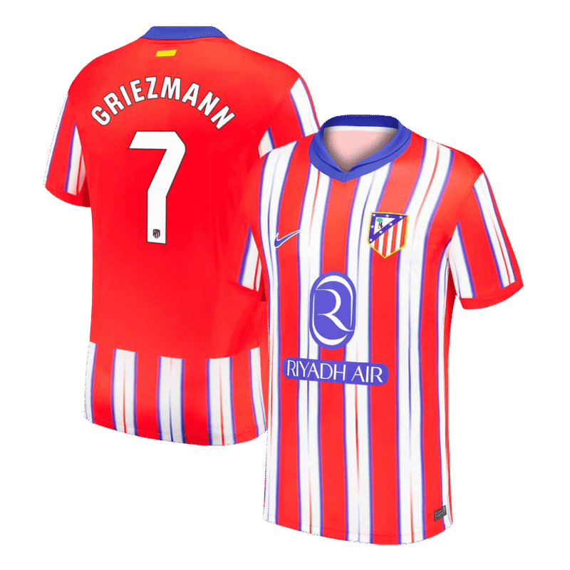 GRIEZMANN #7 Atletico Madrid Home Soccer Jersey 2024/25