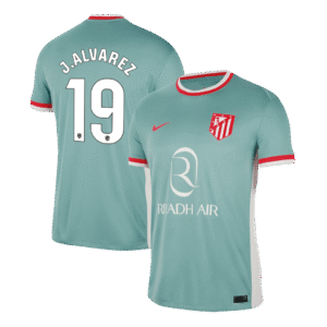 J.ALVAREZ #19 Atletico Madrid Away Soccer Jersey 2024/25