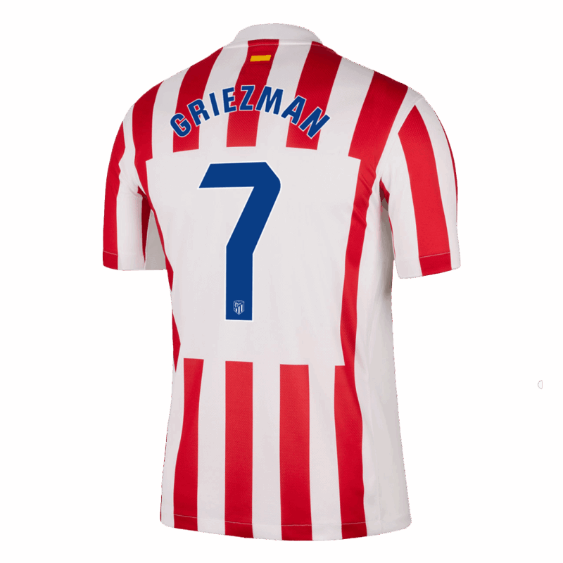Atletico Madrid GRIEZMANN #7 Home Soccer Jersey 2025/26