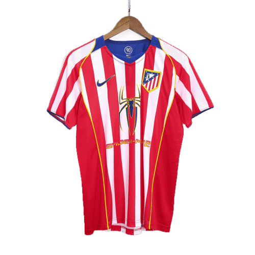 Vintage Soccer Jersey Atletico Madrid Home 2004/05