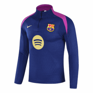 Kids Barcelona Zipper Training Jacket Kit(Jacket+Pants) 2025/26
