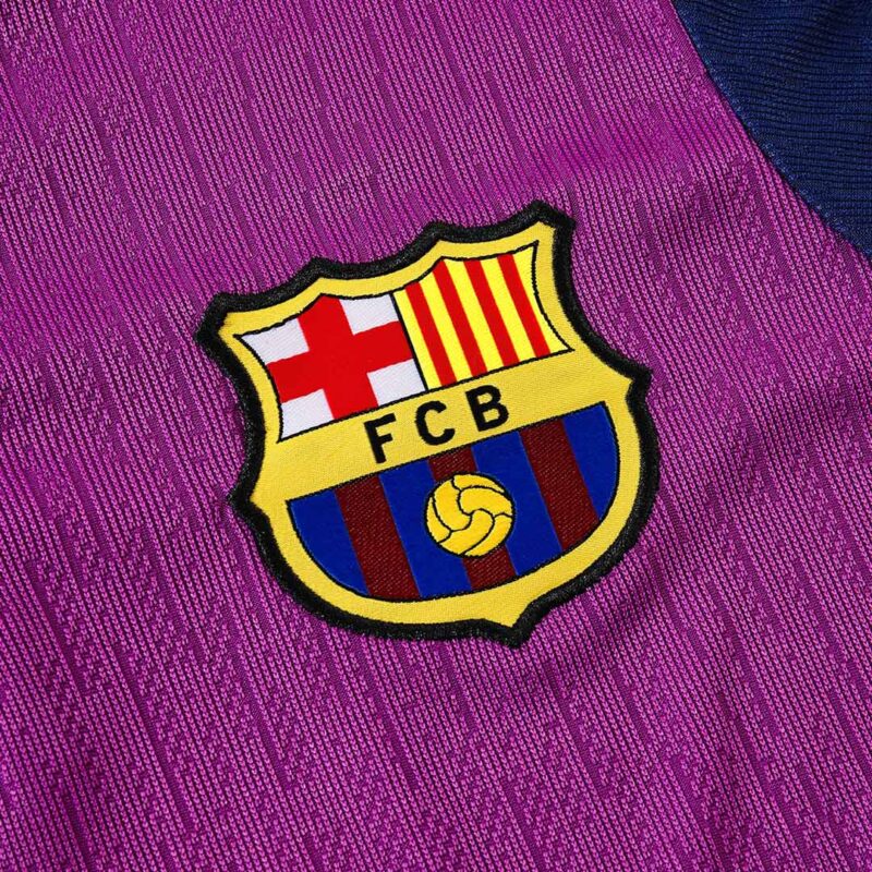 Kids Barcelona Zipper Training Jacket Kit(Jacket+Pants) 2025/26