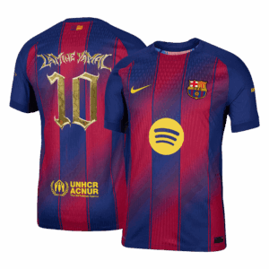 Barcelona LAMINE YAMAL #10 Home Soccer Jersey Authentic 2025/26 - Kopa Trophy Edition