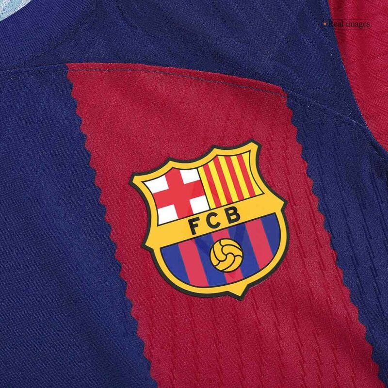 LEWANDOWSKI #9 Barcelona Home Authentic Jersey 2023/24