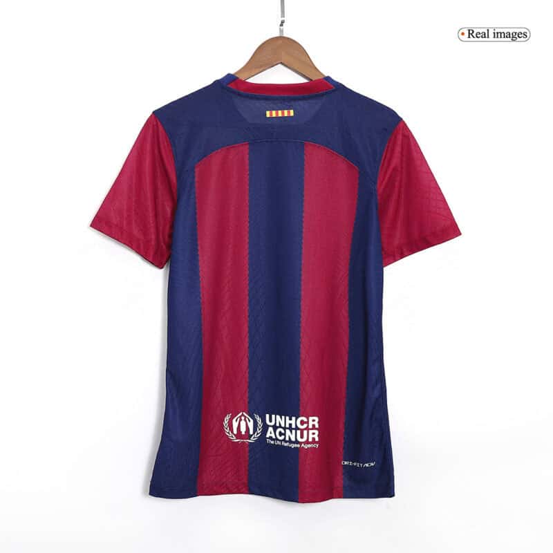 F. DE JONG #21 Barcelona Home Authentic Jersey 2023/24
