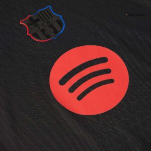 Barcelona Away Authentic Soccer Jersey 2024/25 - Spotify Logo Without Text