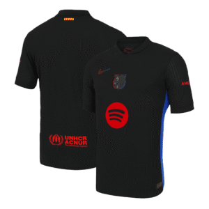 Barcelona Away Authentic Soccer Jersey 2024/25 - Spotify Logo Without Text
