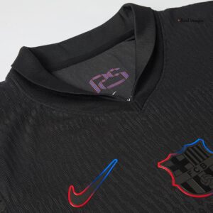 Barcelona Away Authentic Soccer Jersey 2024/25 - Spotify Logo Without Text