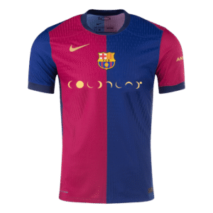 Barcelona Home Authentic Soccer Jersey 2024/25 - COLDPLAY