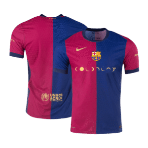 Barcelona Home Authentic Soccer Jersey 2024/25 - COLDPLAY