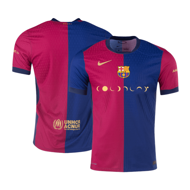 Barcelona Home Authentic Soccer Jersey 2024/25 - COLDPLAY