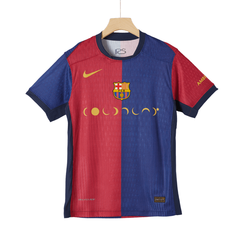 Barcelona Home Authentic Soccer Jersey 2024/25 - COLDPLAY