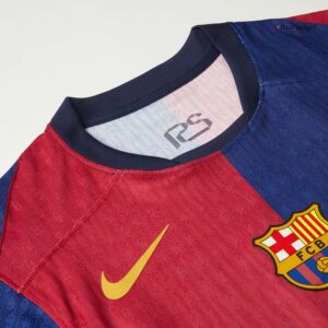 Barcelona Home Authentic Soccer Jersey 2024/25 - COLDPLAY