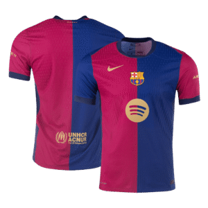 COLDPLAY #10 Barcelona Home Authentic Soccer Jersey 2024/25