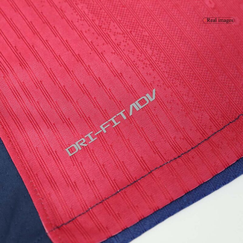GAVI #6 Barcelona Home Authentic Soccer Jersey 2024/25 - Spotify Logo Without Text