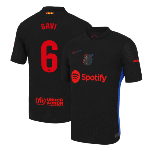 GAVI #6 Barcelona Away Authentic Soccer Jersey 2024/25