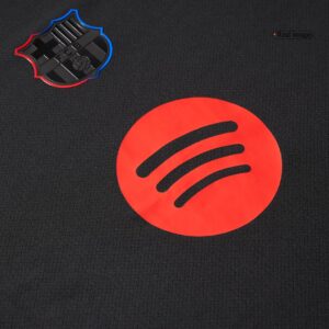 GAVI #6 Barcelona Away Authentic Soccer Jersey 2024/25 - Spotify Logo Without Text