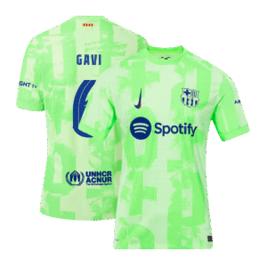 GAVI #6 Barcelona Third Away Authentic Soccer Jersey 2024/25 - UCL