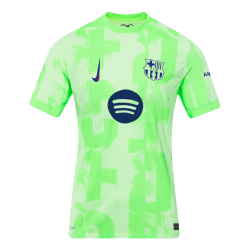 Barcelona Third Away Authentic Soccer Jersey 2024/25 -（Spotify Logo Without Text）