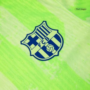 Barcelona Third Away Authentic Soccer Jersey 2024/25 -（Spotify Logo Without Text）