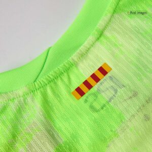 GAVI #6 Barcelona Third Away Authentic Soccer Jersey 2024/25- UCL（Spotify Logo Without Text）